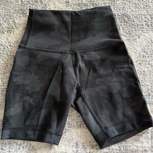 Lululemon Athletica Black Biker Shorts